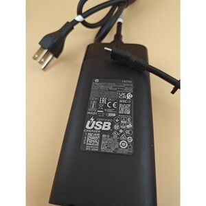 Genuine HP Spectre 2-in-1 140W USB-C Charger 28V 5A Fast Power Adapter Laptop